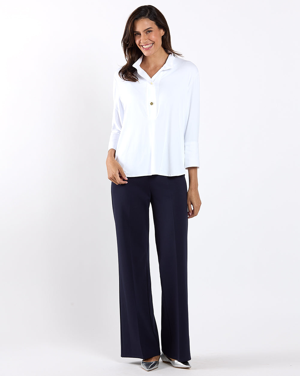 Belinda Top - Brushed Jude Cloth